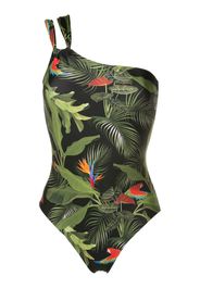 Lygia & Nanny Maillot Miusha Badeanzug mit botanischem Print - Grün