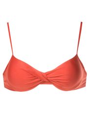 Lygia & Nanny Cassis twisted bikini top - Orange