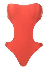 Lygia & Nanny Taylor Liso strapless swimsuit - Orange