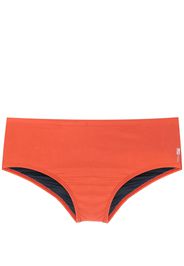 Lygia & Nanny Ilhabela logo-print swim trunks - Orange