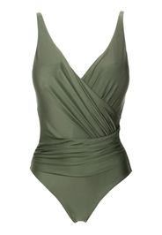 Lygia & Nanny Maísa Liso draped swimsuit - Grün