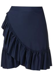 Lygia & Nanny Laurita ruffled-hem skirt - Blau