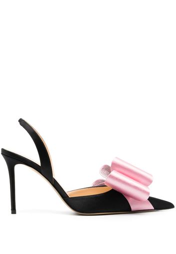 MACH & MACH bow-detail slingback pumps - Schwarz