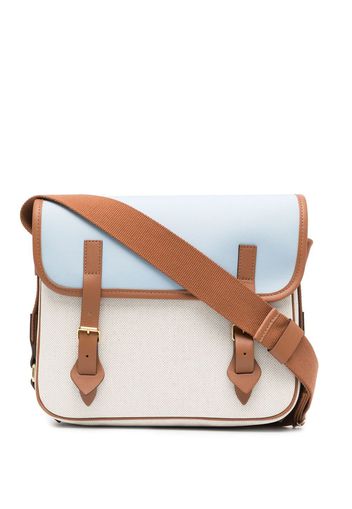 Mackintosh x L/Uniform Satchel-Tasche - Blau