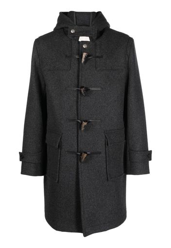 Mackintosh Weir Dufflecoat mit Kapuze - Grau