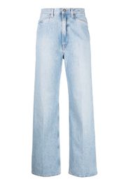 Made in Tomboy high-rise straight-leg jeans - Blau