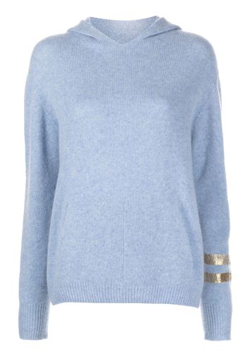 Madison.Maison Hoodie aus Kaschmir - Blau