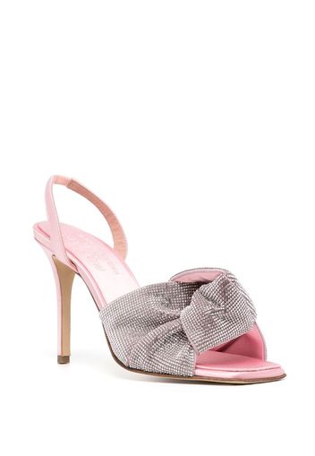 Madison.Maison Montecarlo 95mm knot-strap sandals - Rosa