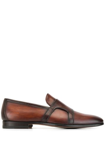 Magnanni Loafer mit flachem Absatz - Braun