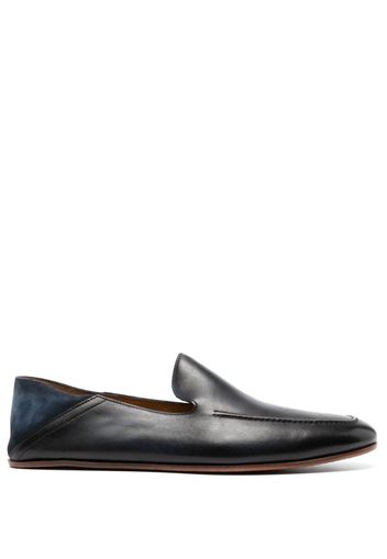 Magnanni leather slip-on loafers - Schwarz