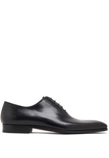 Magnanni almond-toe leather oxford shoes - Schwarz