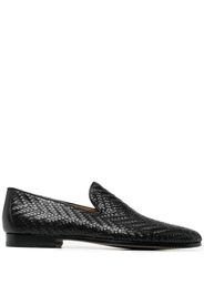 Magnanni interwoven leather loafers - Schwarz