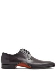 Magnanni lace-up leather Oxford shoes - Braun