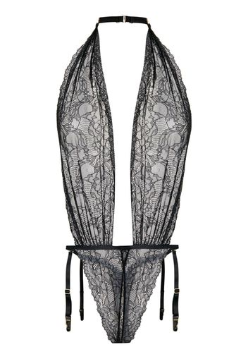 Maison Close 'Le Petit Secre' Body - Schwarz