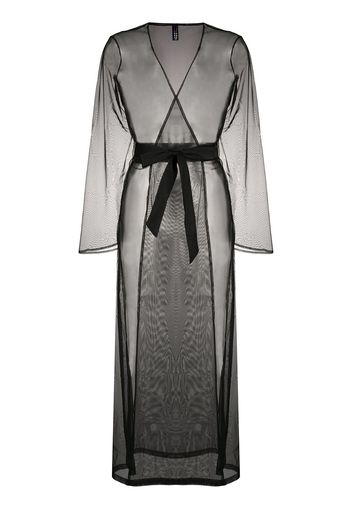 Maison Close 'Madame Rêve' Kimono - Schwarz