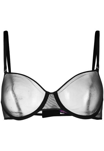 Maison Close L'Amoureuse Soutien Gorge Corbeille bra - Schwarz