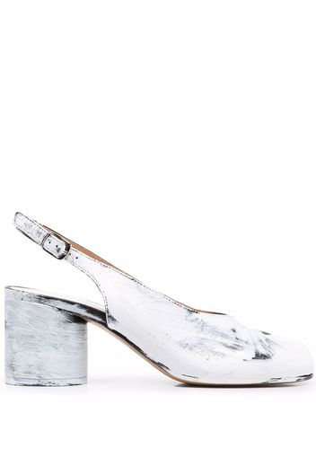 Maison Margiela Tabi Slingback-Pumps 70mm - Weiß