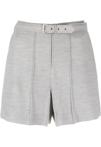 Maison Margiela high-rise tailored shorts - Grau