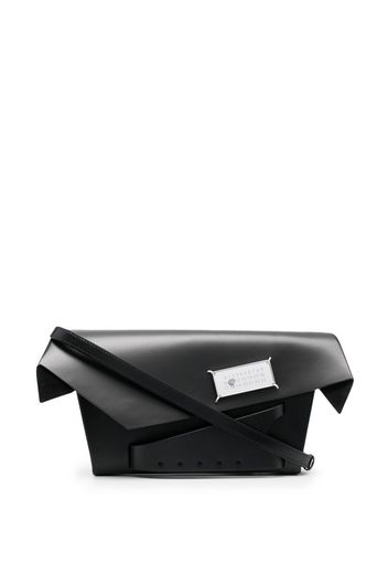 Maison Margiela Clutch mit Klappdeckel - Schwarz