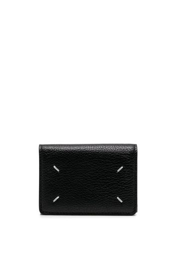 Maison Margiela four-stitch logo-detail wallet - Schwarz