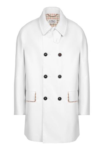 Maison Margiela double-breasted coat - Weiß