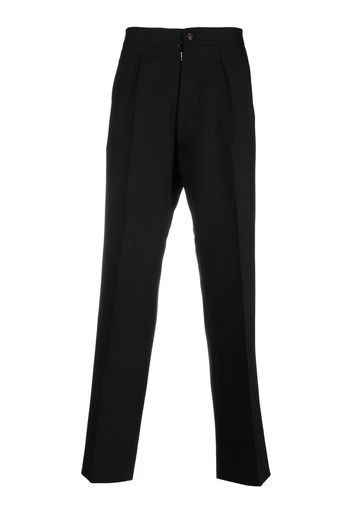 Maison Margiela four-stitch tapered trousers - Schwarz