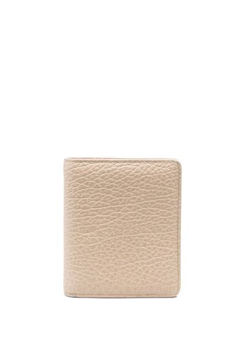 Maison Margiela pebbled folded wallet - Nude
