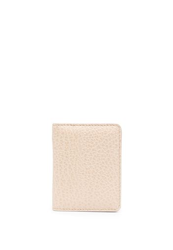 Maison Margiela four-stitch logo keychain wallet - Nude