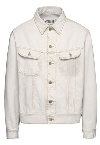 Maison Margiela cotton denim jacket - Nude