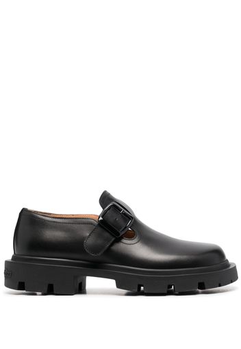 Maison Margiela buckle leather loafers - Schwarz