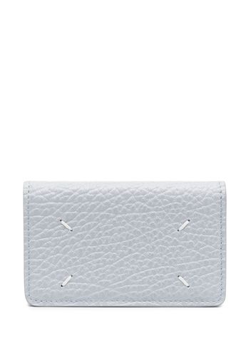 Maison Margiela four-stitch folding cardholder - Blau