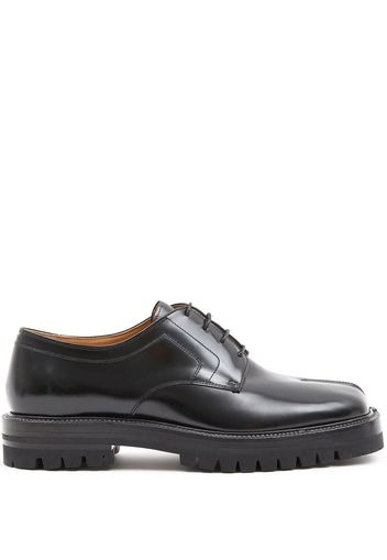 Maison Margiela leather lace-up shoes - Schwarz