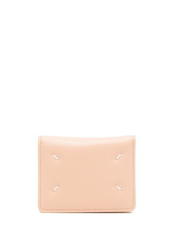 Maison Margiela four-stitch keyring cardholder - Nude