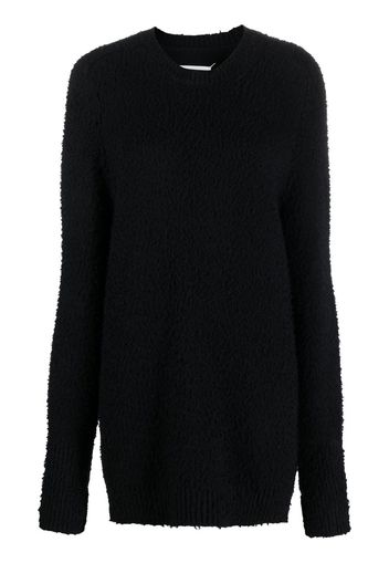 Maison Margiela four-stitch brushed jumper - Schwarz