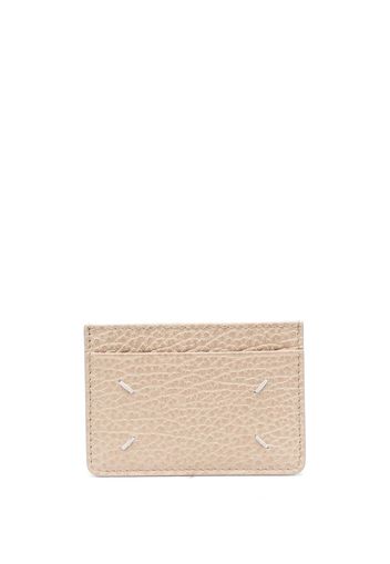 Maison Margiela four stitch-logo cardholder - Nude