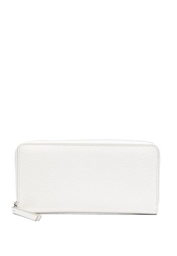 Maison Margiela four-stitch logo zip-around wallet - Weiß