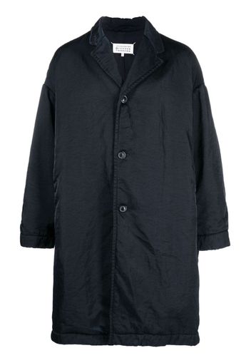 Maison Margiela button-up mid-length parka - Blau