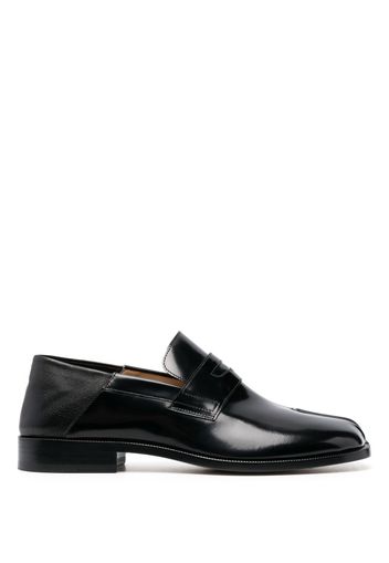 Maison Margiela low-heel Tabi calf-leather loafers - Schwarz