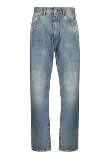 Maison Margiela mid-rise straight-leg jeans - Blau