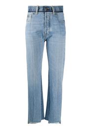 Maison Margiela Jeans mit Kontrasteinsatz - Blau