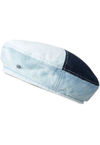 Maison Michel New Billy Jeans-Baseballkappe - Blau