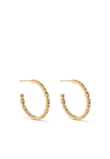 Maje Sophisticated hoop earrings - Gold