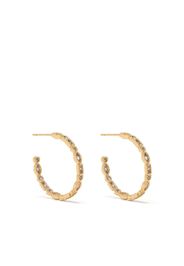 Maje Sophisticated hoop earrings - Gold