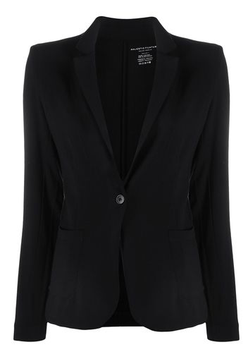 Majestic Filatures Einreihiger Blazer - Schwarz