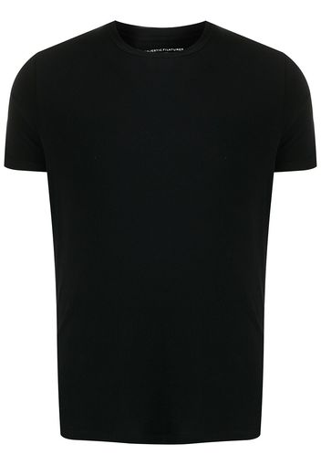 Majestic Filatures T-Shirt mit rundem Ausschnitt - Schwarz