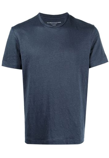 Majestic Filatures jersey-knit fitted T-Shirt - Blau