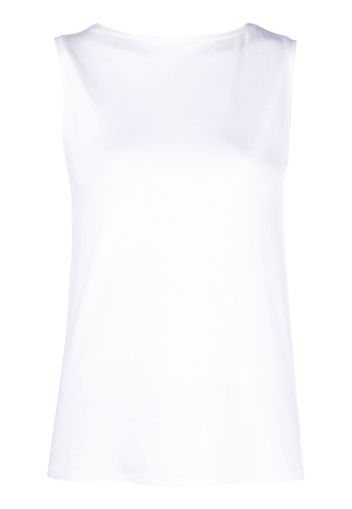 Majestic Filatures boat-neck tank top - Weiß