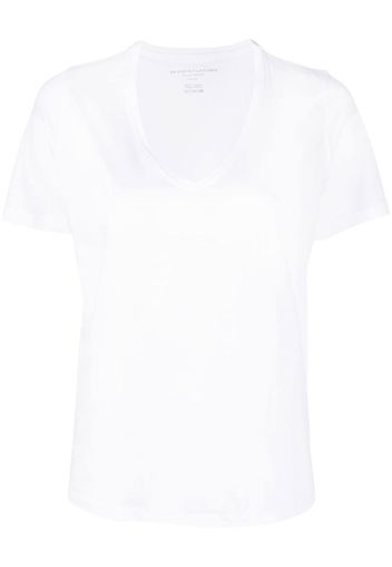 Majestic Filatures V-neck short-sleeve T-shirt - Weiß