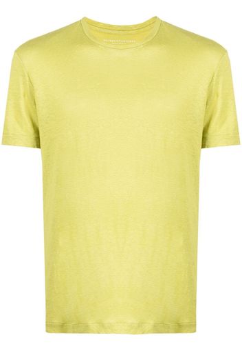 Majestic Filatures short-sleeve linen T-shirt - Grün