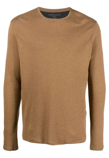 Majestic Filatures Fein gestrickter Pullover - Braun